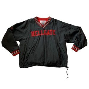 Vintage Champion lined Warmup jacket “Hellgate” number 13
